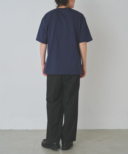 COLONY 2139(コロニートゥーワンスリーナイン)の「フロントスプレーTシャツ(Tシャツ/カットソー・メンズ・ネイビー/レッド/サックスブルー/ブラック・LARGE/MEDIUM)」の20枚目の写真