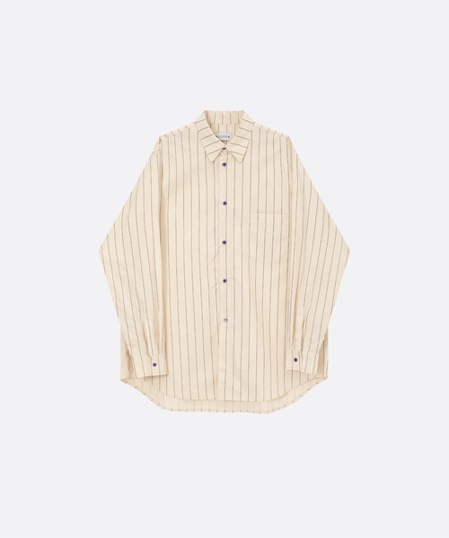 U:UME(ユーム)の「Black Rule Shirt(シャツ/ブラウス・メンズ・アイボリー/グリーン/ブルー・FREE)」の2枚目の写真