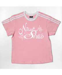 ピクセルスタジオ セミクロップ 半袖Tシャツ 6色
