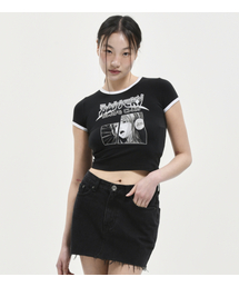 WOMEN B.S.C ANIME TEE BLACK