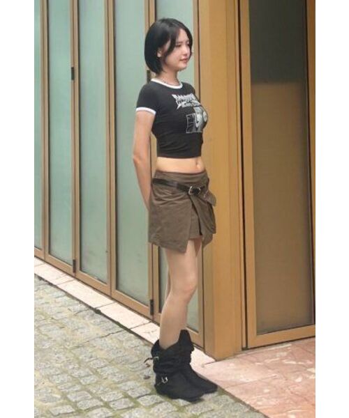 EXTRAORDINARY（エクストラオーディナリー）の「WOMEN B.S.C ANIME TEE  BLACK（Tシャツ/カットソー・レディース・その他・SMALL/X-SMALL）」の5枚目の写真