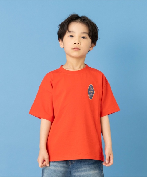 and D. petit main(アンドディープティマイン)の「【綿100】【365D.】メッセージバックBIGロゴ半袖Tシャツ(Tシャツ/カットソー・キッズ・ホワイト/ブラック/ブルー/レッド・90cm/140cm/130cm/120cm/100cm/110cm)」の4枚目の写真
