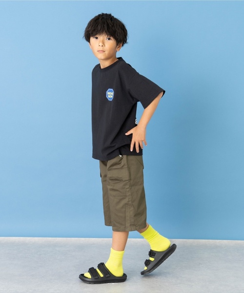 and D. petit main(アンドディープティマイン)の「【綿100】【365D.】メッセージバックBIGロゴ半袖Tシャツ(Tシャツ/カットソー・キッズ・ホワイト/ブラック/ブルー/レッド・90cm/140cm/130cm/120cm/100cm/110cm)」の6枚目の写真