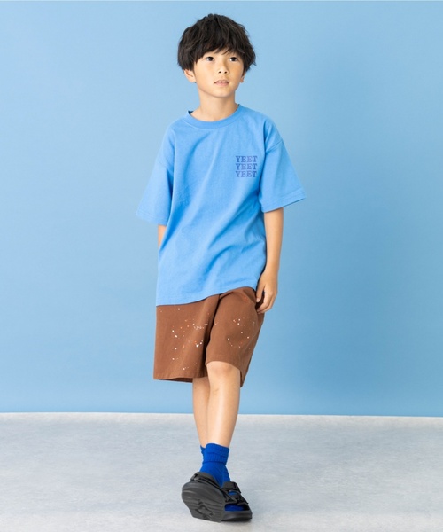 and D. petit main(アンドディープティマイン)の「【綿100】【365D.】メッセージバックBIGロゴ半袖Tシャツ(Tシャツ/カットソー・キッズ・ホワイト/ブラック/ブルー/レッド・90cm/140cm/130cm/120cm/100cm/110cm)」の12枚目の写真