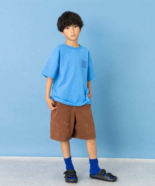 and D. petit main(アンドディープティマイン)の「【綿100】【365D.】メッセージバックBIGロゴ半袖Tシャツ(Tシャツ/カットソー・キッズ・ホワイト/ブラック/ブルー/レッド・90cm/140cm/130cm/120cm/100cm/110cm)」の13枚目の写真