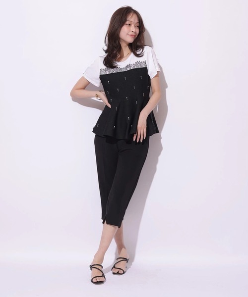 Mystrada（マイストラーダ）の「サブリナパンツ（その他パンツ・レディース・ブラック・38/36/34）」の3枚目の写真