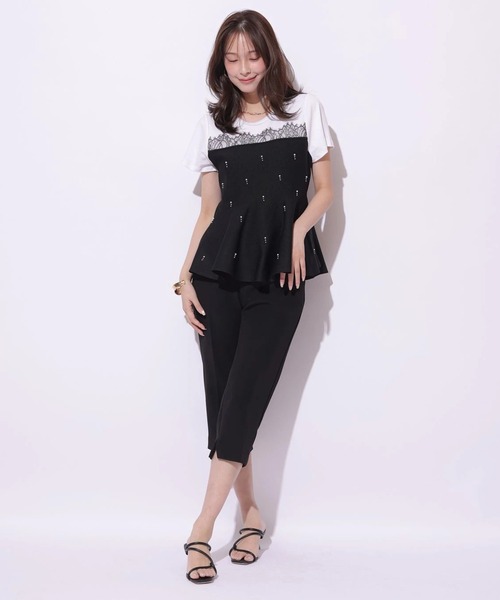 Mystrada（マイストラーダ）の「サブリナパンツ（その他パンツ・レディース・ブラック・38/36/34）」の4枚目の写真