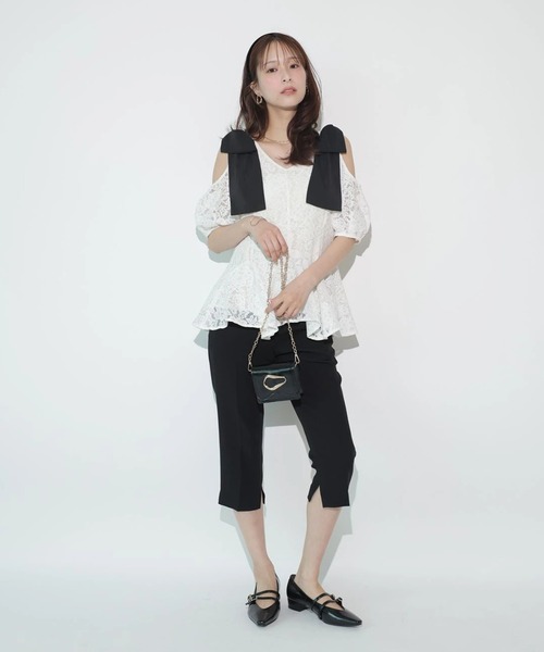 Mystrada（マイストラーダ）の「サブリナパンツ（その他パンツ・レディース・ブラック・38/36/34）」の6枚目の写真
