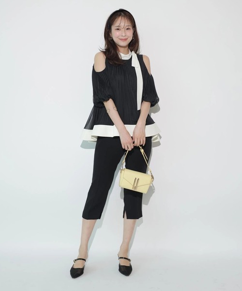 Mystrada（マイストラーダ）の「サブリナパンツ（その他パンツ・レディース・ブラック・38/36/34）」の10枚目の写真