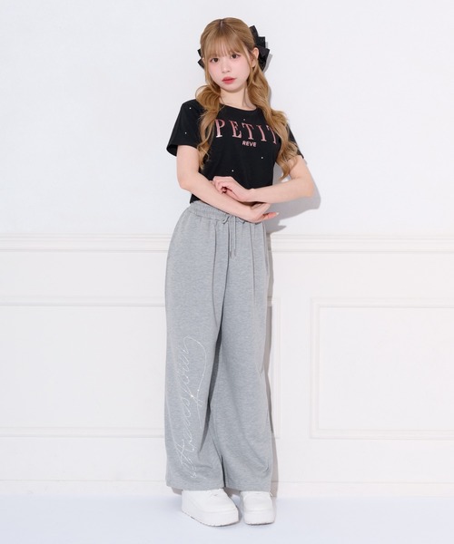 apres jour（アプレジュール）の「スパンコールロゴストーンTシャツ（Tシャツ/カットソー・レディース・ブラック/ホワイト系その他/オフホワイト・X-LARGE/フリー）」の13枚目の写真