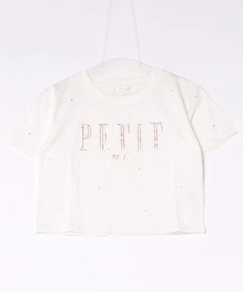 apres jour（アプレジュール）の「スパンコールロゴストーンTシャツ（Tシャツ/カットソー・レディース・ブラック/ホワイト系その他/オフホワイト・X-LARGE/フリー）」の14枚目の写真