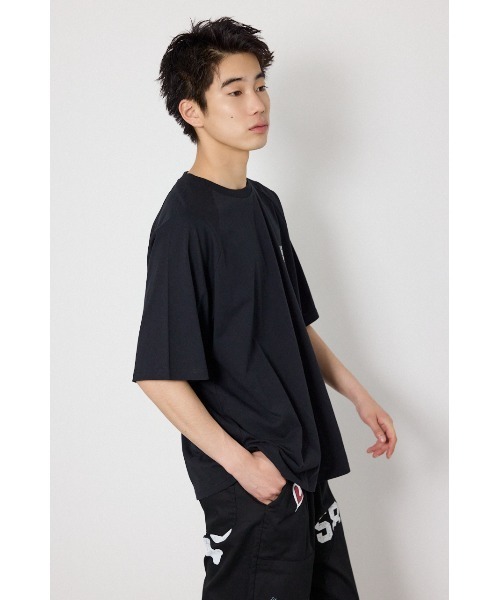 RODEO CROWNS WIDE BOWL(ロデオクラウンズワイドボウル)の「DELIGHT Tシャツ(Tシャツ/カットソー・メンズ・ネイビー/ブラック/マジェンタ・MEDIUM/LARGE)」の4枚目の写真