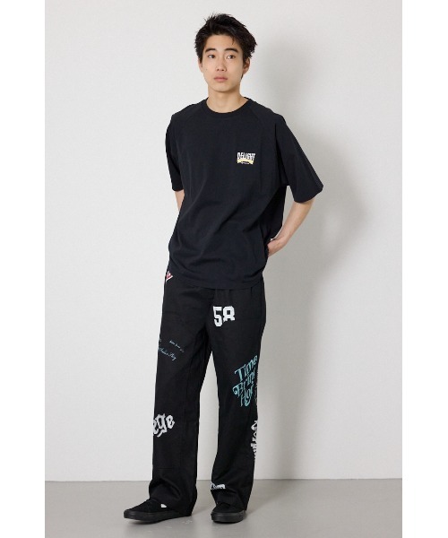 RODEO CROWNS WIDE BOWL(ロデオクラウンズワイドボウル)の「DELIGHT Tシャツ(Tシャツ/カットソー・メンズ・ネイビー/ブラック/マジェンタ・MEDIUM/LARGE)」の6枚目の写真