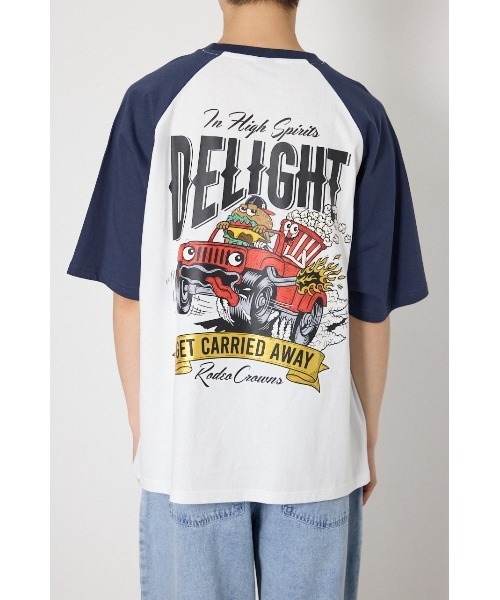 RODEO CROWNS WIDE BOWL(ロデオクラウンズワイドボウル)の「DELIGHT Tシャツ(Tシャツ/カットソー・メンズ・ネイビー/ブラック/マジェンタ・MEDIUM/LARGE)」の19枚目の写真