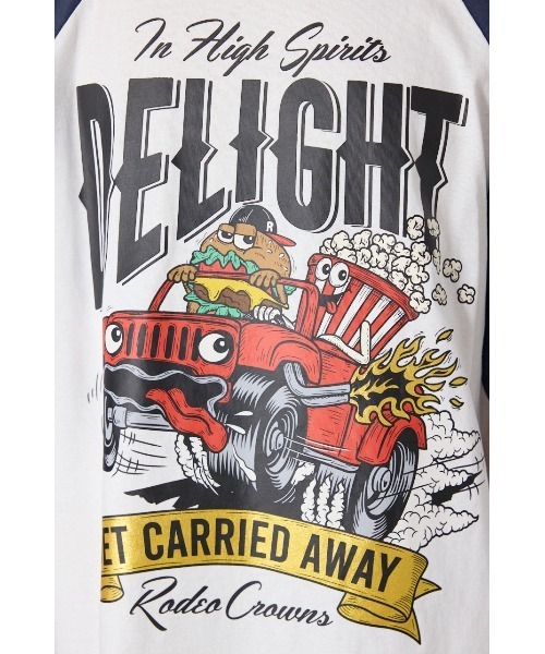 RODEO CROWNS WIDE BOWL(ロデオクラウンズワイドボウル)の「DELIGHT Tシャツ(Tシャツ/カットソー・メンズ・ネイビー/ブラック/マジェンタ・MEDIUM/LARGE)」の22枚目の写真