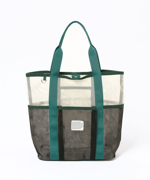GLOBAL WORK（グローバルワーク）の「配色メッシュBAG/キッズ/664776（トートバッグ・キッズ・ブラック/ラベンダー・FREE）」の9枚目の写真