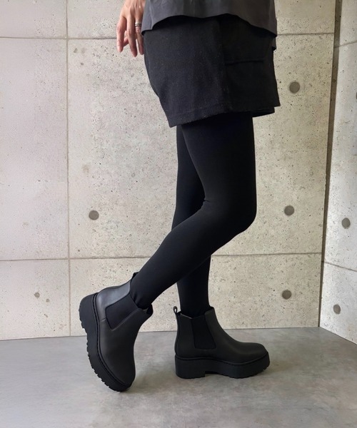 厚底 サイドゴアショートブーツ Jeffrey Campbell│Jeffrey Campbell