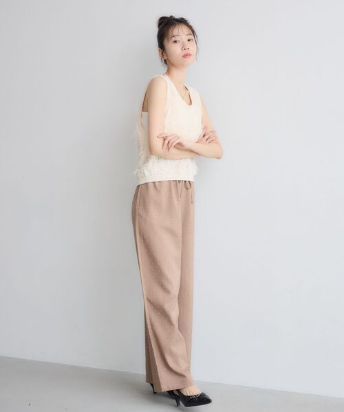 RETRO GIRL(レトロガール)の「【セットアイテム】キャミビスチェ×ラフPTSET(アンサンブル・レディース・イエロー/ブラウン系その他/ライトグレー・FREE)」の16枚目の写真