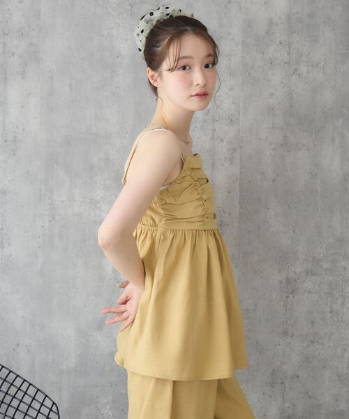 RETRO GIRL(レトロガール)の「【セットアイテム】キャミビスチェ×ラフPTSET(アンサンブル・レディース・イエロー/ブラウン系その他/ライトグレー・FREE)」の18枚目の写真