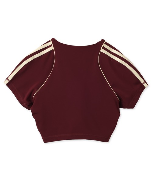 adidas(アディダス)の「adidas OG SPORT T-SHIRTS BRA / アディダス オリジナルス スポーツ SST ブラTシャツ(Tシャツ/カットソー・レディース・マルーン・L/M/S)」の8枚目の写真