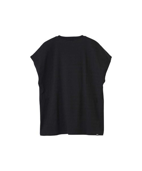 HYSTERIC GLAMOUR(ヒステリックグラマー)の「VACATION TIME Tシャツ(Tシャツ/カットソー・レディース・ホワイト/カーキ/ブラック・FREE)」の4枚目の写真