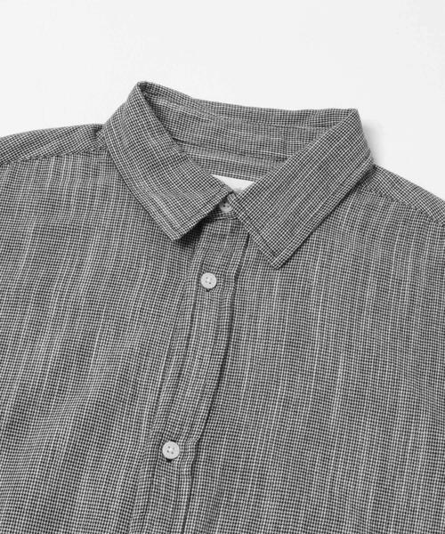 URBAN RESEARCH Sonny Label（アーバンリサーチサニーレーベル）の「ミニ千鳥格子コンパクトシャツ（シャツ/ブラウス・メンズ・レッド/ブラック/ネイビー・MEDIUM/LARGE）」の18枚目の写真
