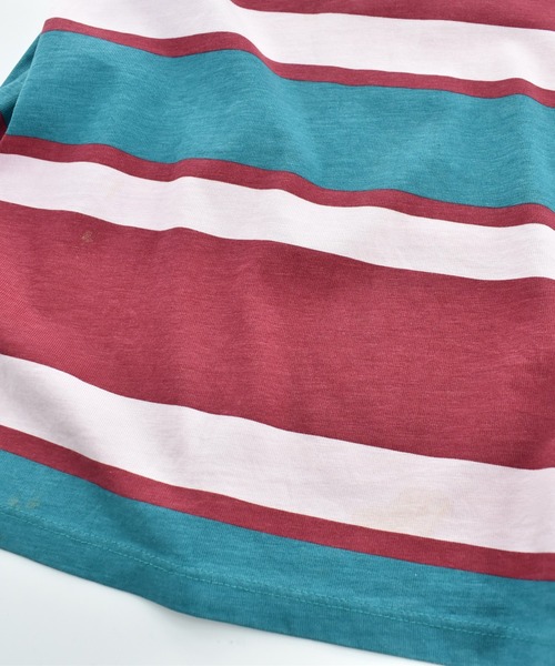 LABORATORY R(ラボラトリーアール)の「【USED】GUESS ロゴ マルチボーダー Tシャツ(Tシャツ/カットソー・メンズ・マルチ・MEDIUM)」の3枚目の写真
