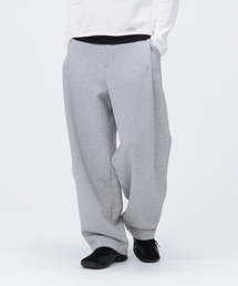 Curved sweat pants GREY