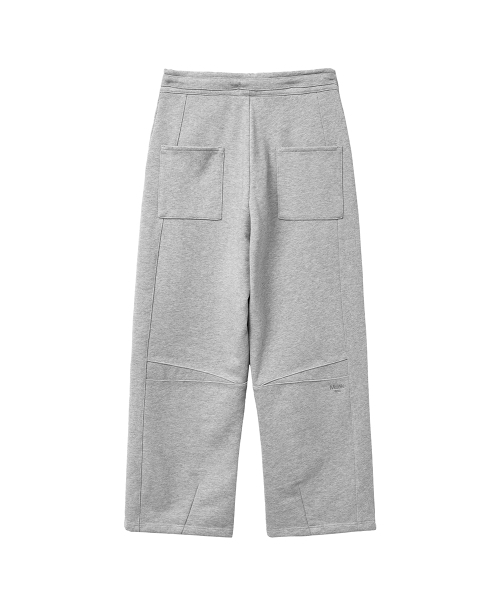 MISEKISEOUL MEN(ミセキソウルメンズ)の「Curved sweat pants GREY(スウェットパンツ・メンズ・その他・1/2/3)」の3枚目の写真