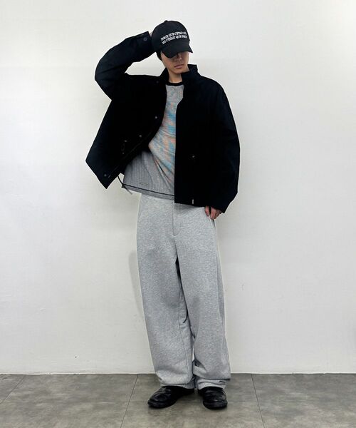 MISEKISEOUL MEN(ミセキソウルメンズ)の「Curved sweat pants GREY(スウェットパンツ・メンズ・その他・1/2/3)」の7枚目の写真