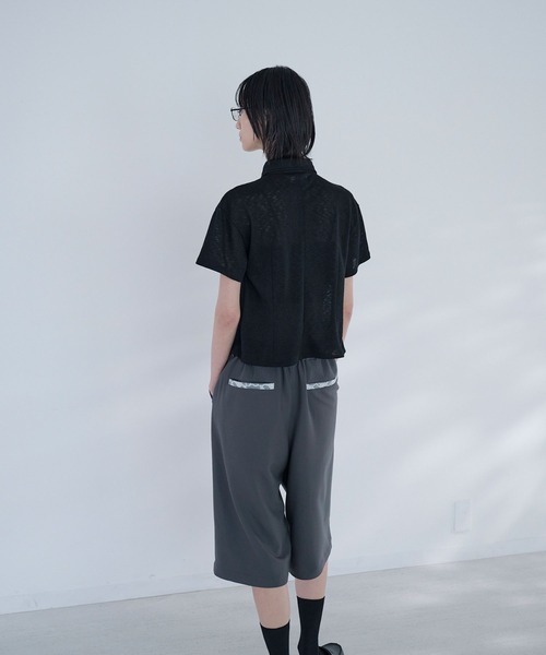 Nora Lily elle(ノラリリーエル)の「tender shirt(Tシャツ/カットソー・レディース・ホワイト/ブラック/ライトブルー・FREE)」の22枚目の写真