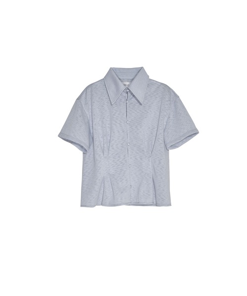 Nora Lily elle(ノラリリーエル)の「tender shirt(Tシャツ/カットソー・レディース・ホワイト/ブラック/ライトブルー・FREE)」の4枚目の写真