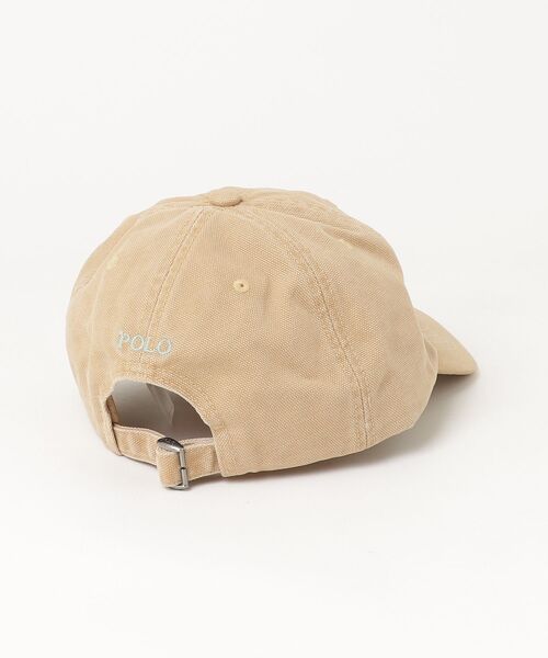POLO RALPH LAUREN CHILDRENSWEAR(ポロ ラルフ ローレン チルドレンズウェア)の「Polo ベア キャンバス ボール キャップ(キャップ・キッズ・ブラウン系6・ONE)」の4枚目の写真