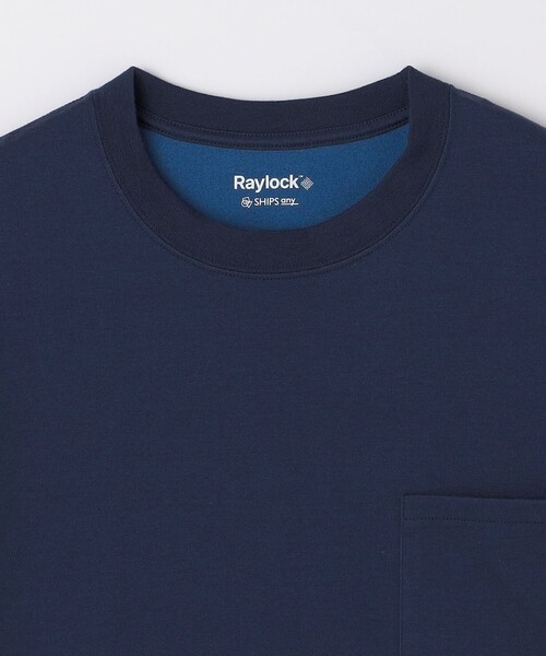 SHIPS any(シップス エニィ)の「SHIPS any:〈接触冷感/吸水速乾/UVカット/遮熱〉Raylock ダブルフェイス ポケット Tシャツ(Tシャツ/カットソー・メンズ・ネイビー/ライトグレー/チャコールグレー・X-LARGE/MEDIUM/LARGE)」の21枚目の写真