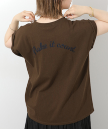 《追加》刺繍ロゴフレンチTEE