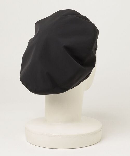 KIJIMA TAKAYUKI（キジマ　タカユキ）の「POLY TASLAN BERET（ハンチング/ベレー帽・レディース・ネイビー/ブラック・59/57）」の8枚目の写真