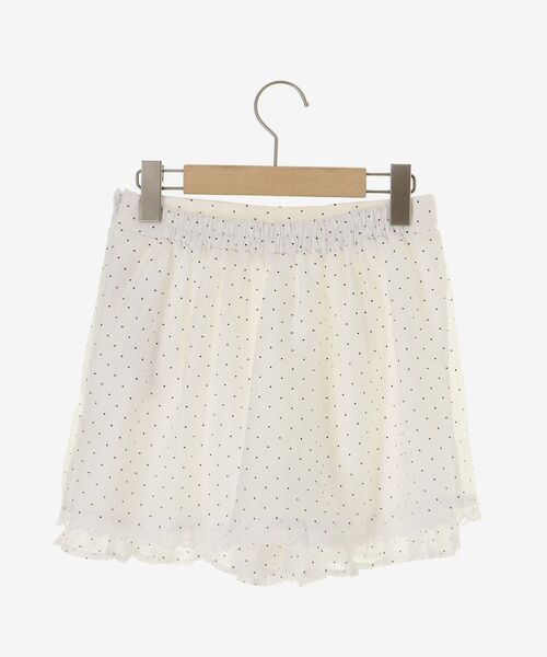 MAJESTIC LEGON(マジェスティックレゴン)の「レーストリムポケットミニスカパン(スカート・レディース・ホワイト系その他/ブラック系その他・MEDIUM)」の15枚目の写真