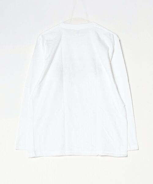 tunee(チュニー)の「あざと可愛いCATプリントロンT/長袖Tシャツ(hsyd)(Tシャツ/カットソー・レディース・ホワイト・MEDIUM/LARGE)」の17枚目の写真