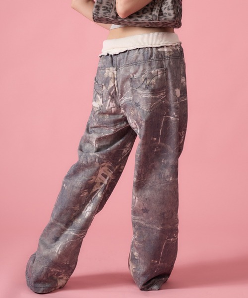 mindseeker girls(マインドシーカーガールズ)の「Ribbed Waist Realtree Pants / リブウエストリアルツリーパンツ(スウェットパンツ・レディース・グリーン・S/M)」の8枚目の写真