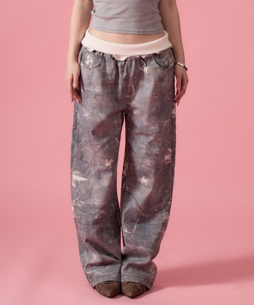 mindseeker girls(マインドシーカーガールズ)の「Ribbed Waist Realtree Pants / リブウエストリアルツリーパンツ(スウェットパンツ・レディース・グリーン・S/M)」の15枚目の写真