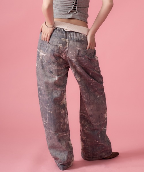 mindseeker girls(マインドシーカーガールズ)の「Ribbed Waist Realtree Pants / リブウエストリアルツリーパンツ(スウェットパンツ・レディース・グリーン・S/M)」の17枚目の写真