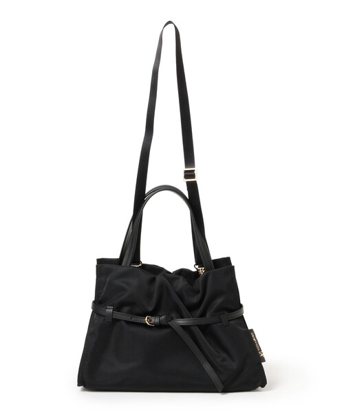 Demi-Luxe BEAMS(デミルクス ビームス)の「VIOLAd’ORO / BIANCA クロア ナイロン トートバッグ M(トートバッグ・レディース・ブラック系その他4/ブラック/チャコールグレー/カーキ/ブラウン系その他4・ONE SIZE)」の2枚目の写真