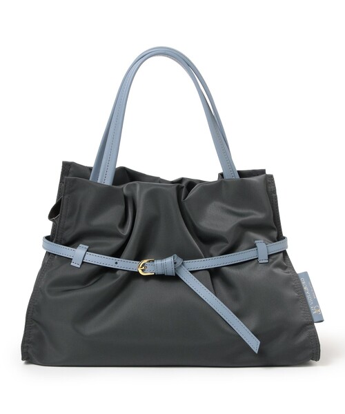 Demi-Luxe BEAMS(デミルクス ビームス)の「VIOLAd’ORO / BIANCA クロア ナイロン トートバッグ M(トートバッグ・レディース・ブラック系その他4/ブラック/チャコールグレー/カーキ/ブラウン系その他4・ONE SIZE)」の10枚目の写真