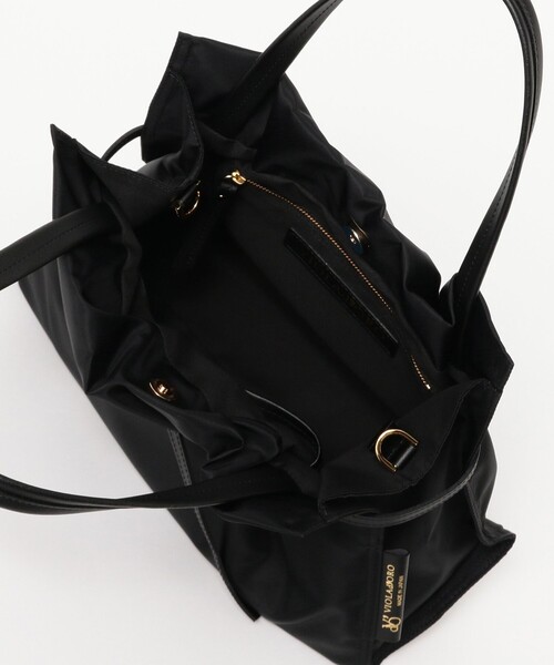 Demi-Luxe BEAMS(デミルクス ビームス)の「VIOLAd’ORO / BIANCA クロア ナイロン トートバッグ M(トートバッグ・レディース・ブラック系その他4/ブラック/チャコールグレー/カーキ/ブラウン系その他4・ONE SIZE)」の18枚目の写真