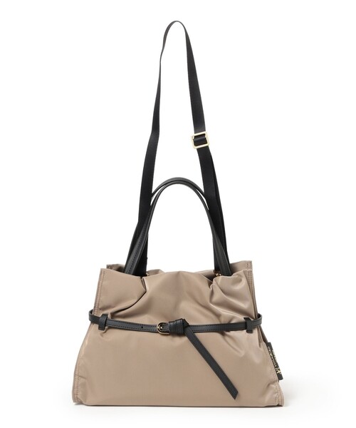 Demi-Luxe BEAMS(デミルクス ビームス)の「VIOLAd’ORO / BIANCA クロア ナイロン トートバッグ M(トートバッグ・レディース・ブラック系その他4/ブラック/チャコールグレー/カーキ/ブラウン系その他4・ONE SIZE)」の19枚目の写真