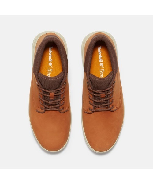 Timberland（ティンバーランド）の「セネカ ベイ レザー スニーカー メンズ（スニーカー・メンズ・クリアブラウン・25.0cm/25.5cm/26.0cm/26.5cm/27.0cm/27.5cm/28.0cm）」の2枚目の写真