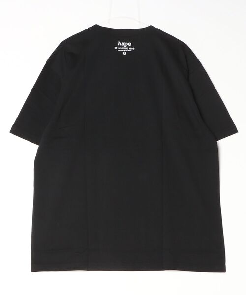AAPE BY A BATHING APE(エーエイプバイアベイシングエイプ)の「AAPE BASIC TEE(Tシャツ/カットソー・メンズ・ブラック/ホワイト/バーガンディー・X-LARGE/MEDIUM/SMALL/LARGE/XX-LARGE)」の13枚目の写真