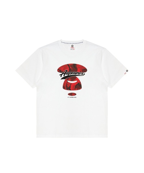 AAPE BY A BATHING APE(エーエイプバイアベイシングエイプ)の「AAPE BASIC TEE(Tシャツ/カットソー・メンズ・ブラック/ホワイト/バーガンディー・X-LARGE/MEDIUM/SMALL/LARGE/XX-LARGE)」の2枚目の写真