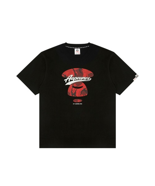 AAPE BY A BATHING APE(エーエイプバイアベイシングエイプ)の「AAPE BASIC TEE(Tシャツ/カットソー・メンズ・ブラック/ホワイト/バーガンディー・X-LARGE/MEDIUM/SMALL/LARGE/XX-LARGE)」の3枚目の写真