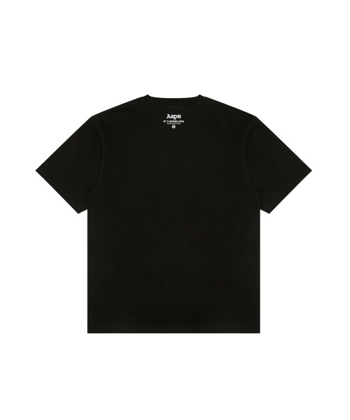AAPE BY A BATHING APE(エーエイプバイアベイシングエイプ)の「AAPE BASIC TEE(Tシャツ/カットソー・メンズ・ブラック/ホワイト/バーガンディー・X-LARGE/MEDIUM/SMALL/LARGE/XX-LARGE)」の7枚目の写真